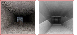 Before and After Cleaning Your Ducts